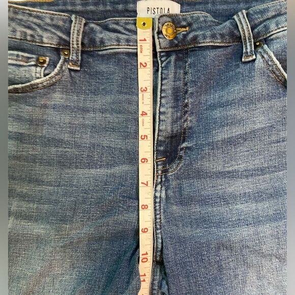 Pistola Distressed Scissor Hem Ankle Length Skinny Jeans - Picture 4 of 11